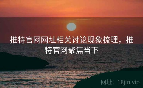 推特官网网址相关讨论现象梳理，推特官网聚焦当下